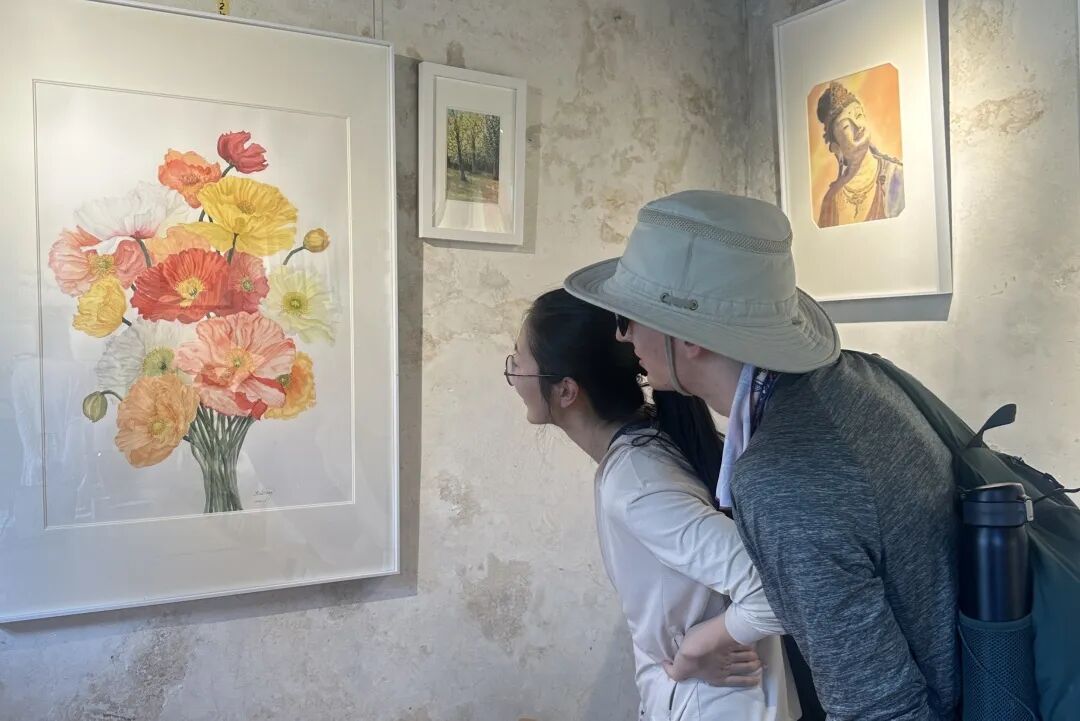侨见市中 艺绘初心&mdash;&mdash;耿晓彤个人艺术展顺利开展